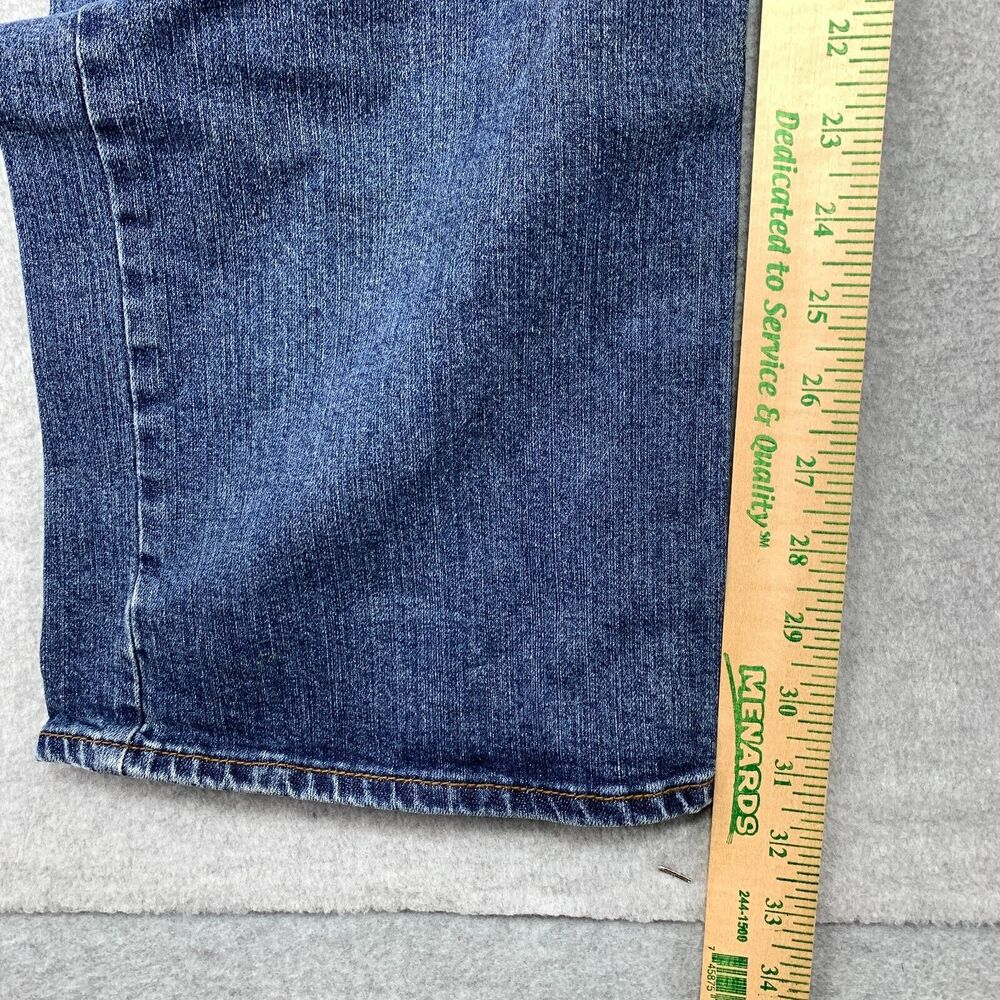 dELiAs Reese Bootcut Flap Rear Pocket Denim Jeans Blue Womens Size 19/20 90s Y2K - Picture 9 of 12